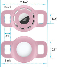 for Air tag Cat Collar Holder for Apple Air Tag - Ci-2xPink - image 3