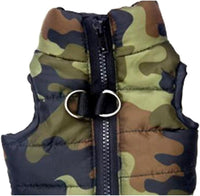 Winter Waterproof Windproof Dog Vest Coat - XS(Back:9.0", Chest:13.5", 3.0-5.0lbs) / Camouflage - image 2