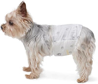 Amazon Basics Male Dog Diapers, 30 Count, X-Small, Ultra Absorbent Disposable Wrap with Secure Fit, Leakproof and Comfortable