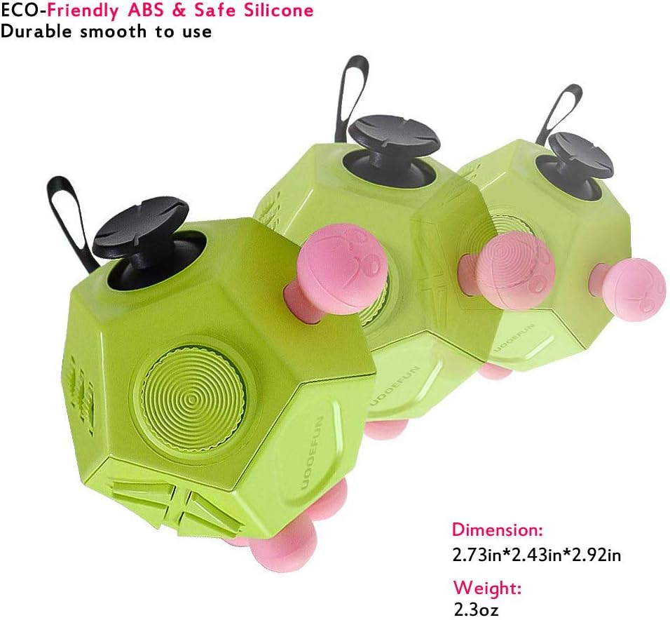 UOOEFUN Fidgets Toy, 12 Sided Cube Toys, Toy - image 2