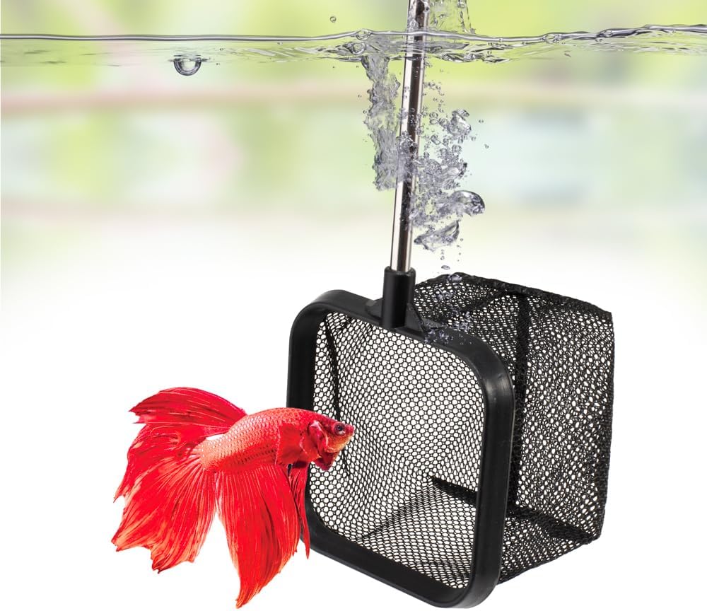 DaToo 3 Inch Aquarium Fish Net for Betta Fish Tank Nano Nylon Net - 3 Inch