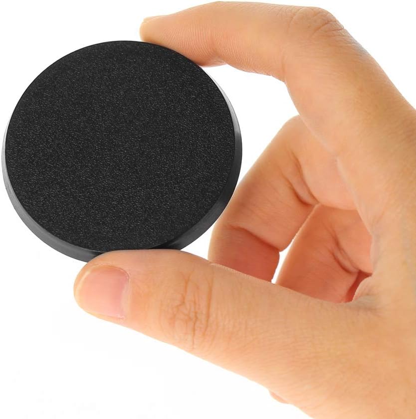 Evemodel MB540 pack of 40 round plastic miniature bases, 40 mm diameter - view 12