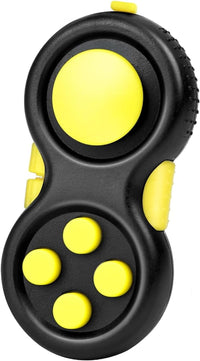 Original Fidget Toy Game, Rubberized Classical Controller – Fun for Kids & Family - 1 / Yellow Style