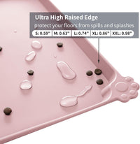 Reopet Silicone Pet Feeding Mat - Misty Rose / 22" x 14" - image 3