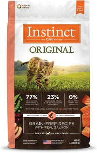 Original Salmon Dry Cat Food, 4.5 lb. Bag