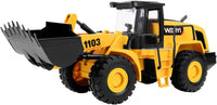 YySiRui 16 inch bulldozer toy with movable blade and rubber tires - view 2