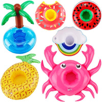 E-TING 5 pack inflatable doll swim ring floats for 11.5 inch dolls - view 2