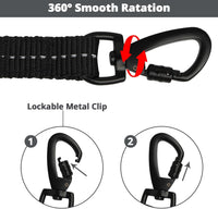 Long Dog Leash 15 FT: Heavy Duty Rope Leashes for Dogs Training - New black / 20ft*1/3'' - image 2