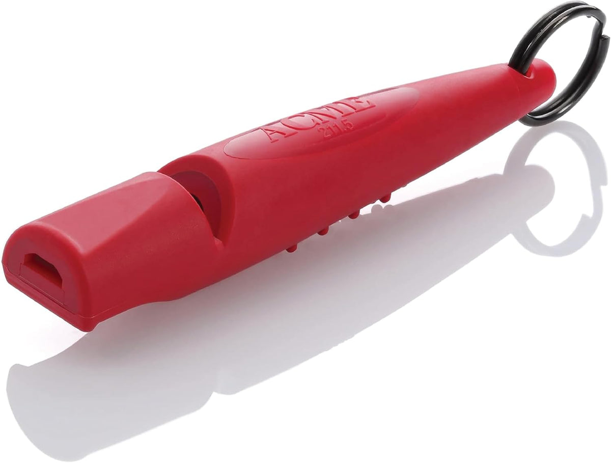 ACME Alpha 211.5 Professional Dog Training Whistle with Enhanced - Carmine Red