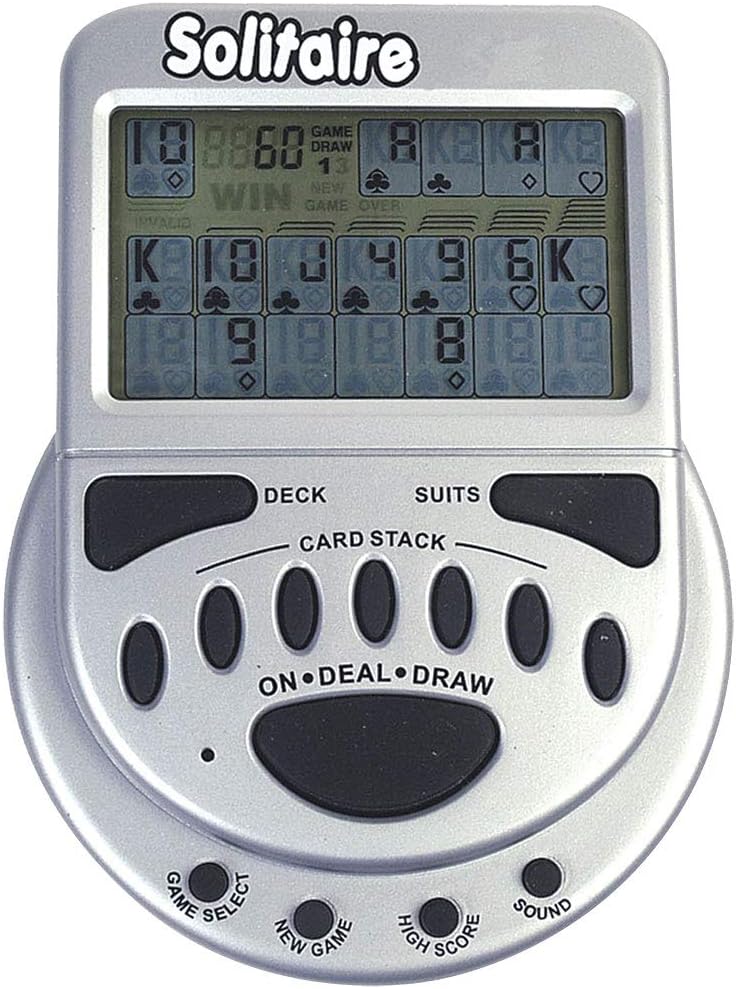 John N. Hansen Mega Screen Handheld Solitaire Game