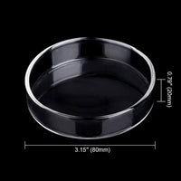 WEAVERBIRD 80mm Aquarium Shrimp Feeder Dish Glass Fish Tank Feeding - 80MM - image 2