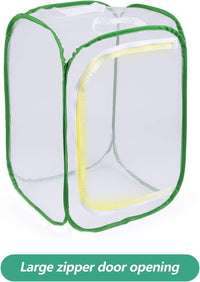 Butterfly Habitat Insect Cage, Full Mesh - 15.7" x 15.7" x 23.6" (Pack of 3) - image 4
