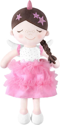 GAGAKU soft baby doll in a floral print rag doll style for toddlers - view 4