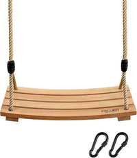 PELLOR Wood Tree Swing Seat - Burlywood / 17.7x7.9x0.6 inch