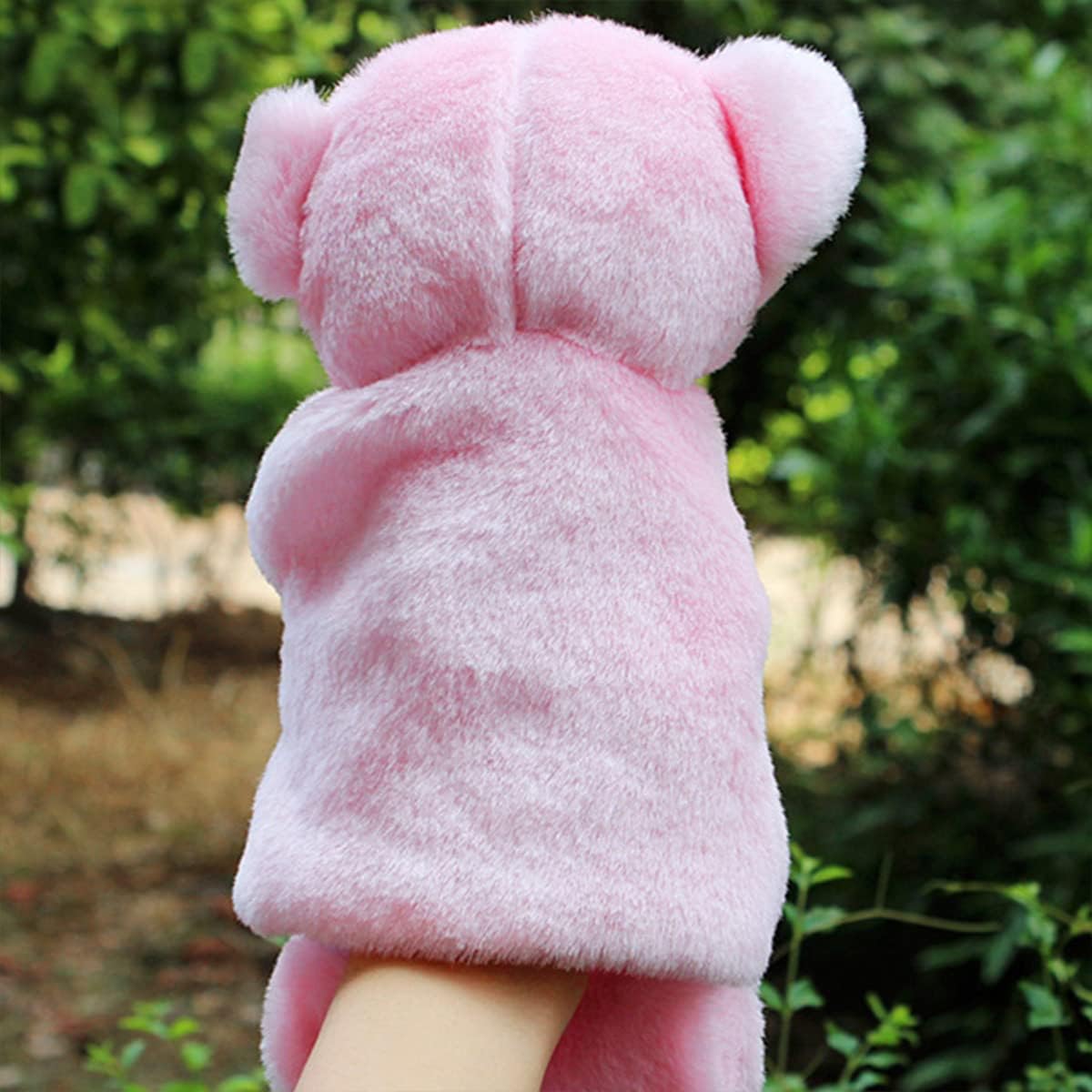 RIY plush rabbit farm animal hand puppet for storytelling and pretend play - view 14