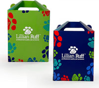 Lillian Ruff Starter Pack Gift Set for Dogs | Oatmeal Shampoo, Oatmeal Conditioner, Waterless Shampoo Citrus, Ear Cleaner & Otic Wax Solvent, Breath Spray, Leash Clip Waste Bag Dispenser with 15 Bags
