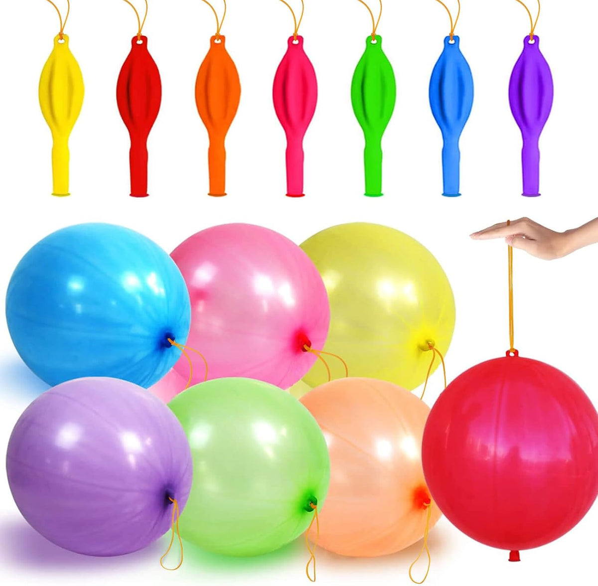 LEEZZIZZ 30Pcs Punch Balloons - 30pcs