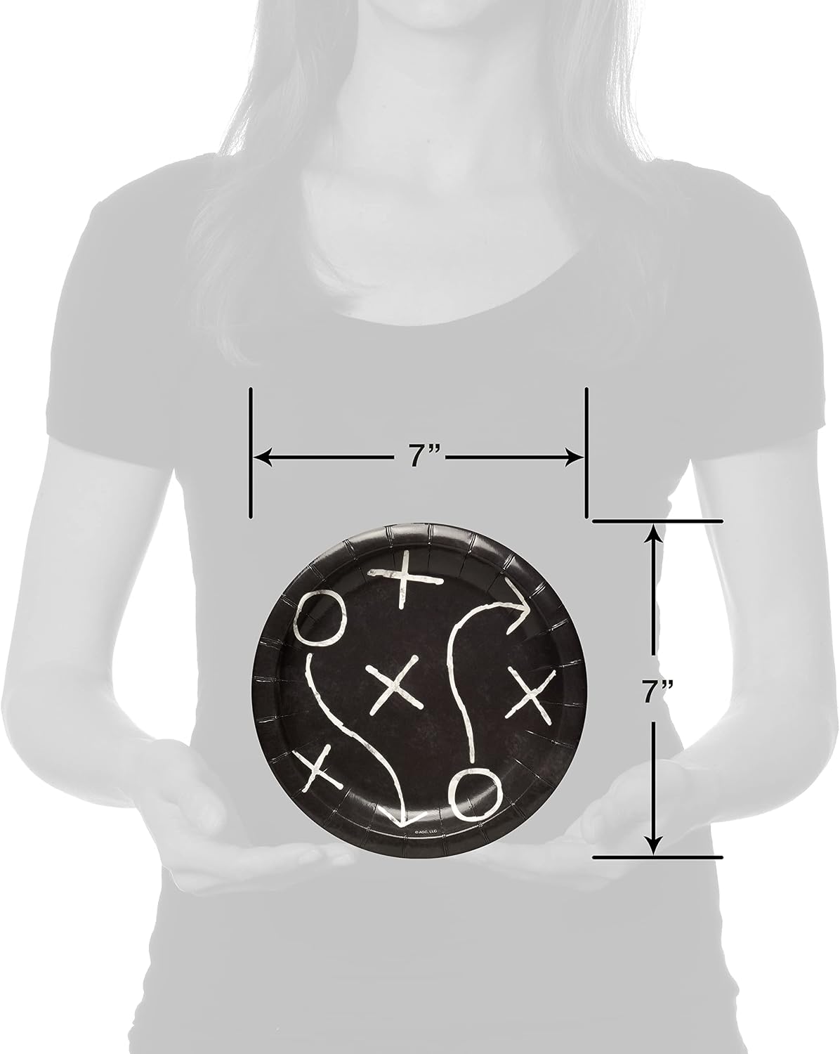American Greetings Football Party Supplies - Dessert Plates - image 3