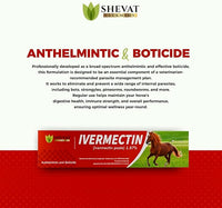 Ivermectin Horse Paste 1.87% – Apple Flavored – 6.08g Tube – for Horses Up to 1250 lb - 1 Pack