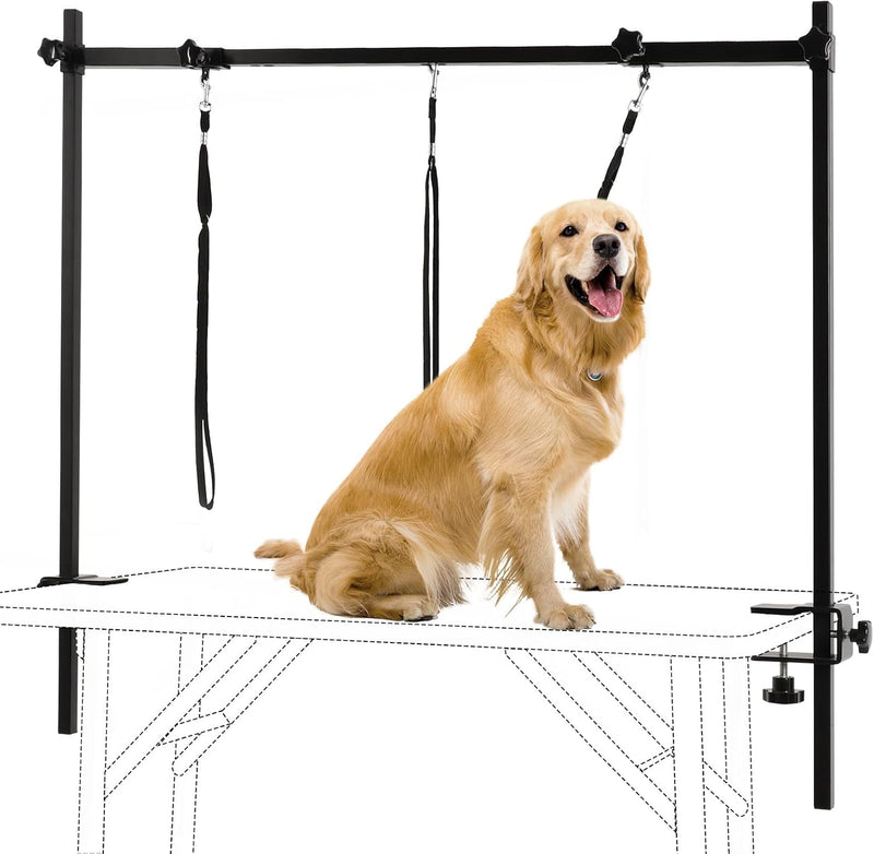 KELIXU Dog Grooming Arm with Clamps, H Shape