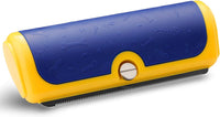 Deshedding Dog Brush for Short Hair - Blue & Yellow