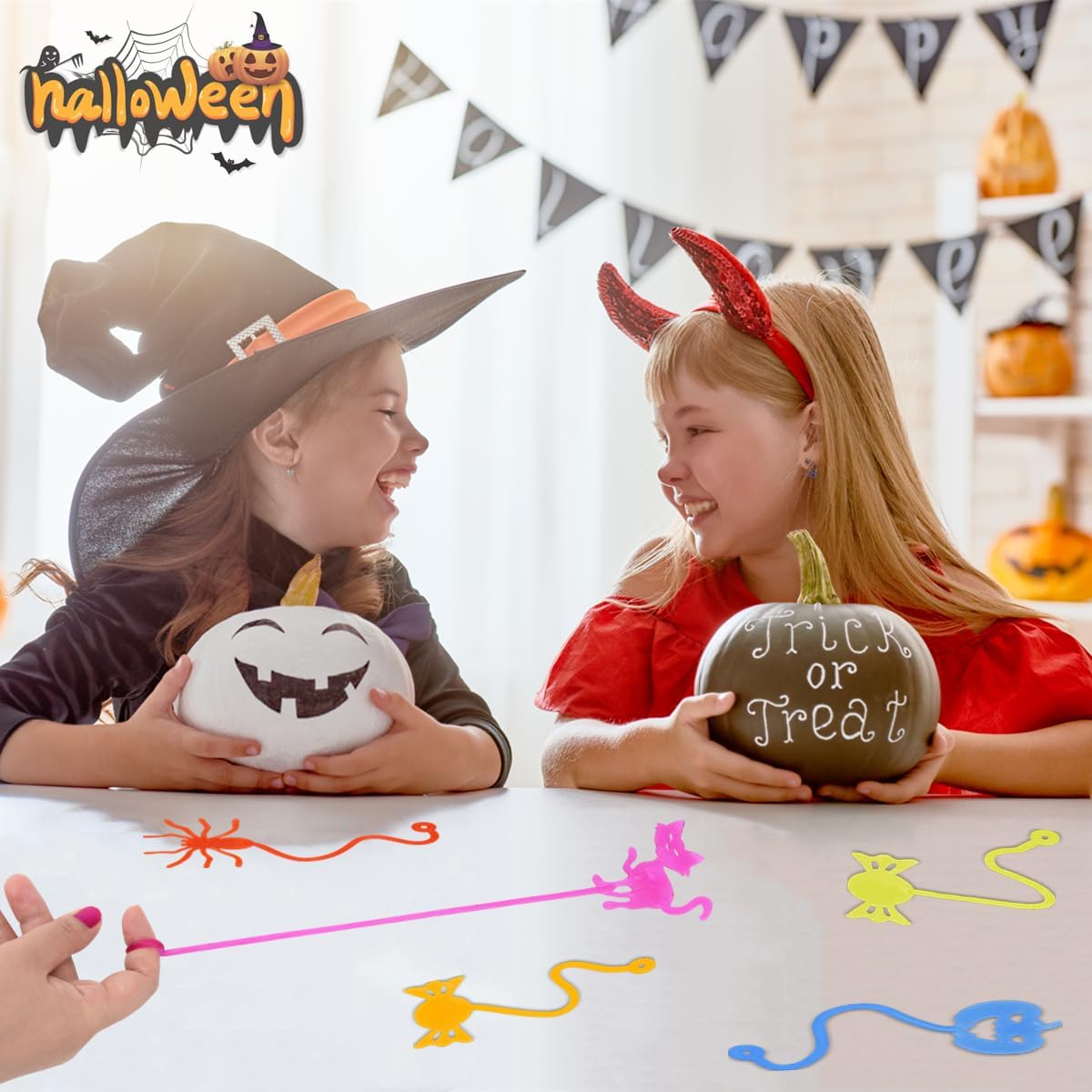 24 Pack Halloween Sticky Hands Toys - Halloween Sticky Hands 36 - image 3