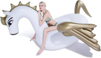 Jasonwell Giant Inflatable Flamingo Swan Pegasus Pool Float Summer - PegasusWhite / 3X-Large - image 3