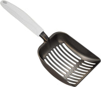 Cat Litter Scoop, Non-Stick Plated Aluminum Alloy Sifter - Medium / #05 Grey