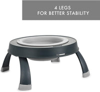Dexas Pets Elevated Pet Feeder, 4 Cup Capacity - Small/1.5 Cup Capacity / Light Gray - image 3