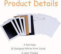 Inkless Paw Print Kit, Dog Paw Print Kit, Dog Nose Print Kit - Black / Medium-Large 4 Pack - image 2