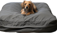 Dog Bed Covers 53L × 43W × 5H Inch Washable Grey Thickened Waterproof - XX-Large-53" L × 43" W × 5" H / Grey