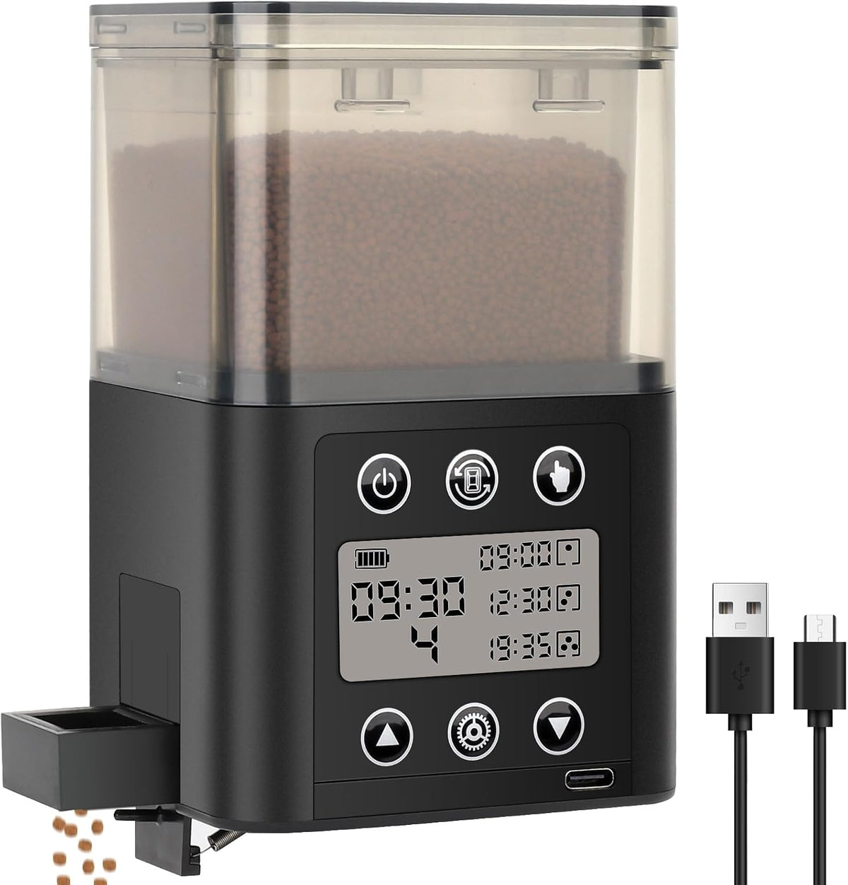 fishkeeper USB Automatic Fish Feeder for Aquarium - 320ML
