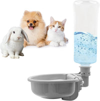 VANNON Gravity Pet Water Bowl, Grey - 23oz / A-Grey