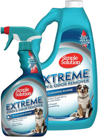 Simple Solution Extreme Stain & Odor Remover - Unscented / 160 Fl Oz (Pack of 2)