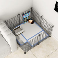RIOUSSI Guinea Pig Hay Feeder - Camoblue / M - 13"x9"x2" - image 4