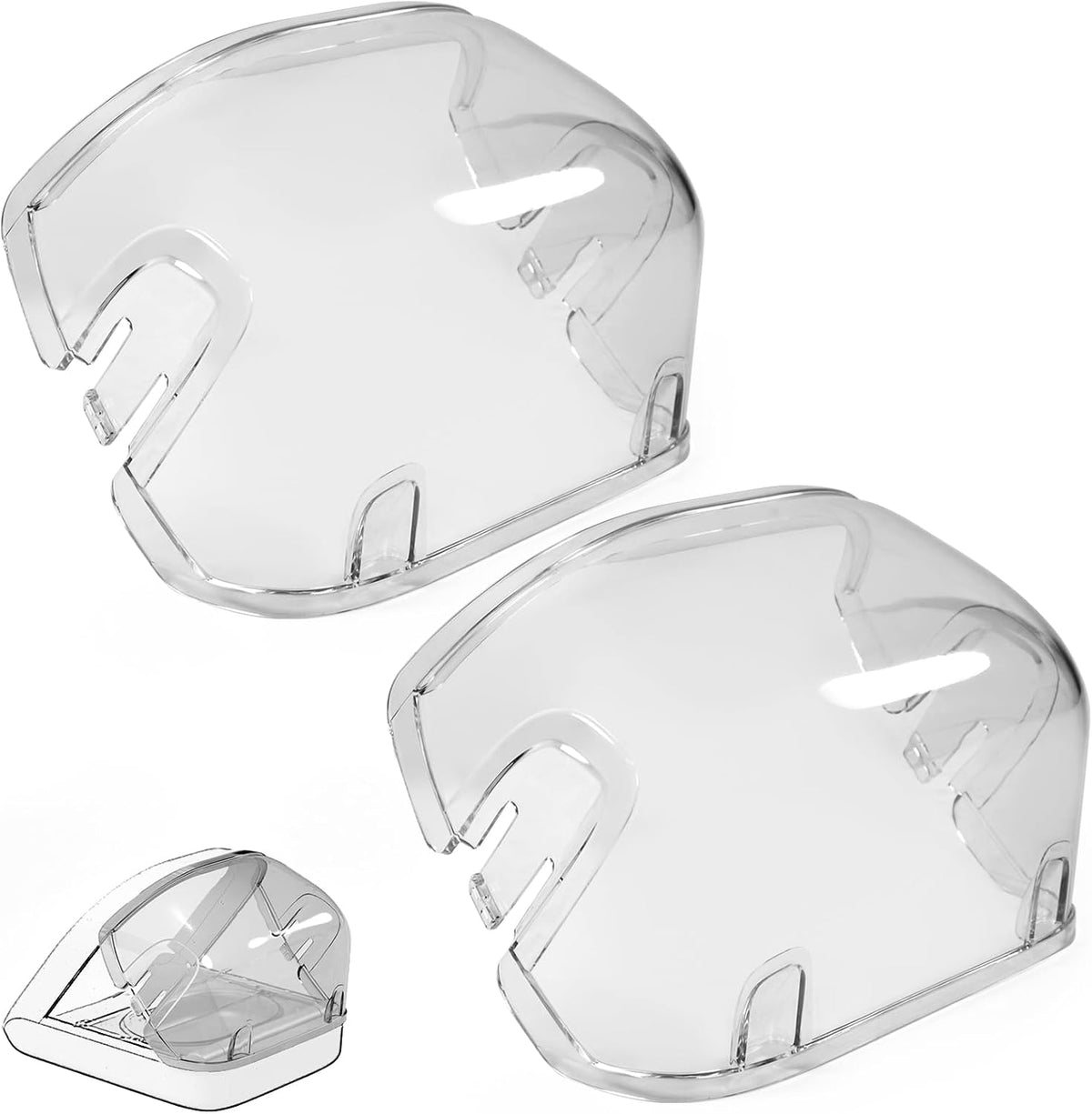 Rear Cover for Automatic Microchip Cat Pet Feeder - Rear Cover / 2 Pack