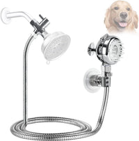 Sneatup Pet Shower Set with 8.2ft Hose & Flow Control Valve