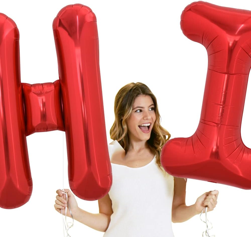 TONIFUL 40 inch black foil letter O balloon - view 25