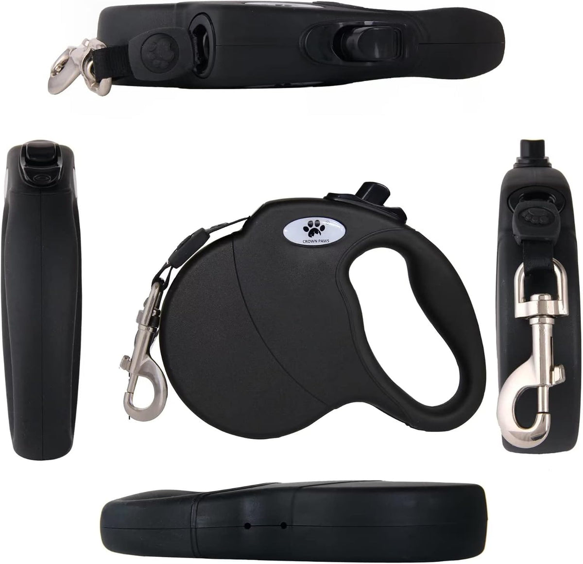 Retractable Dog Leash, Small Dog - Medium / black - image 3