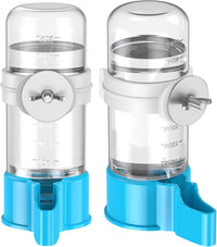 Pawfly 2 Pcs Bird Water Dispenser, Automatic Water Feeder - 2 PC / Blue
