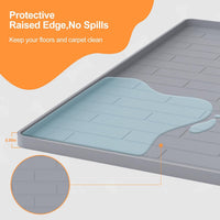 Pee Pad Tray Holder for Dogs - Light Gray / 24"L x 24"W - image 2