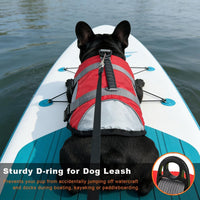 Mklhgty Hawaiian Dog Life Jacket - Red / Small - image 3