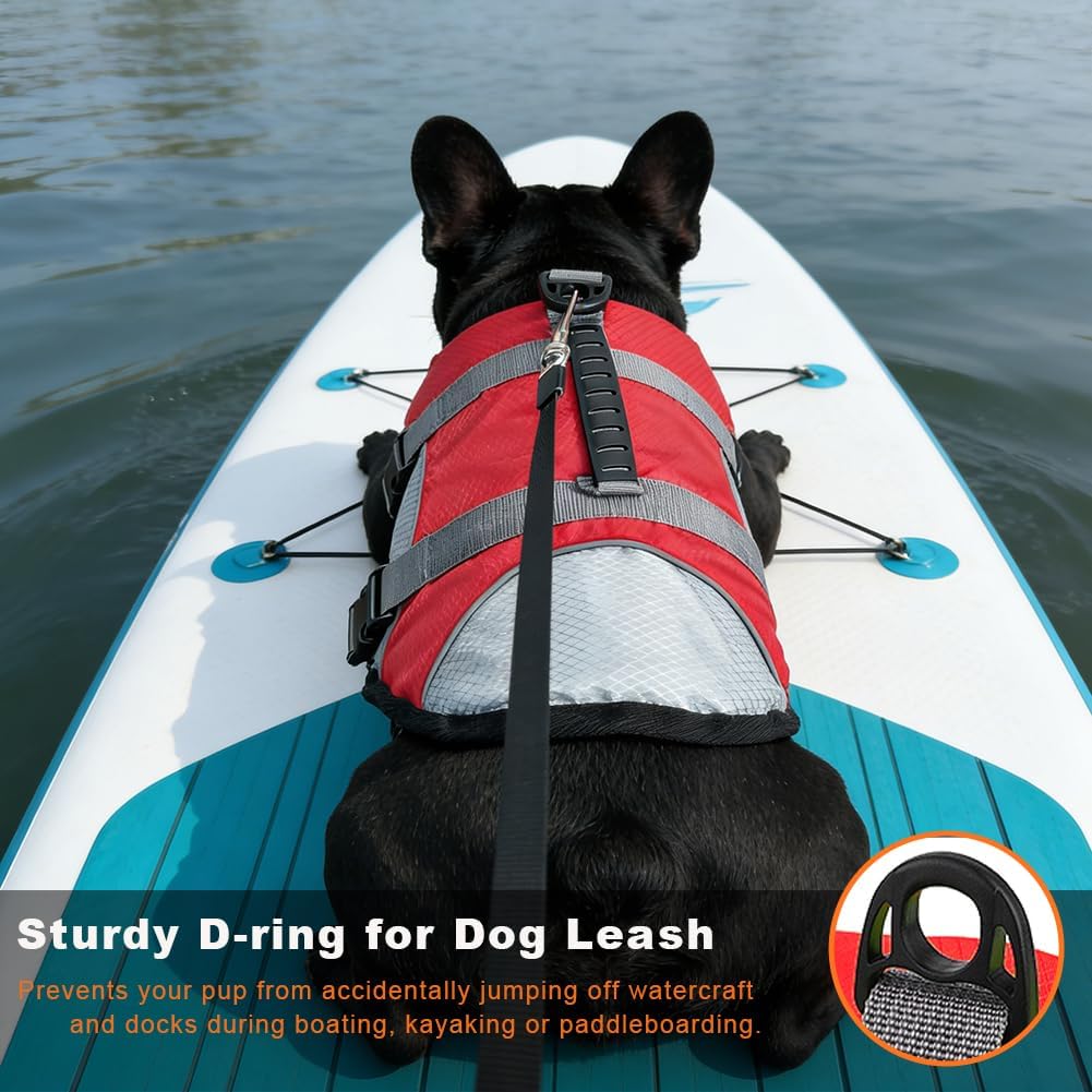 Mklhgty Hawaiian Dog Life Jacket - Red / Small - image 3