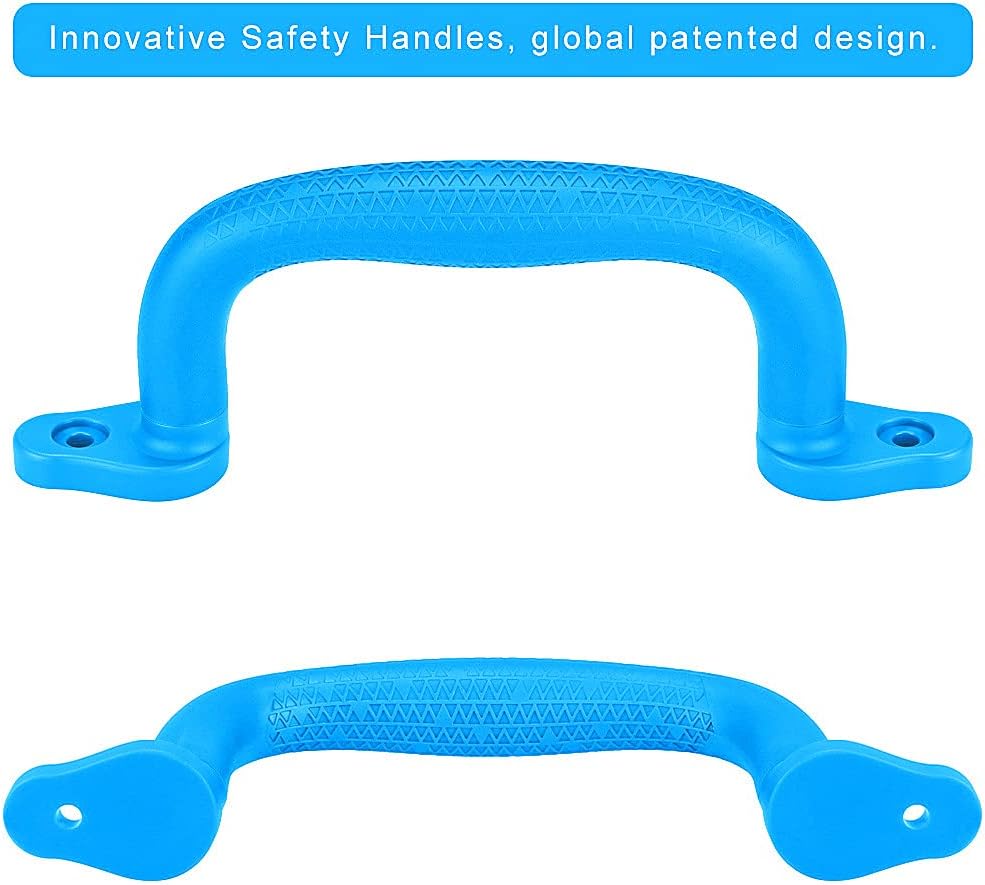 Dolibest Set of 4 Safety Playground Handles - Blue-2pcs - image 2