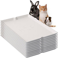 HOP Rabbit Litter Box, Less Mess with Built-in Hay Feeder Designed for Rabbits/Bunnies. Includes - LITTER BOX LINERS ONLY