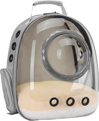 Bubble Cat Carrier Backpack - Grey / Backpack