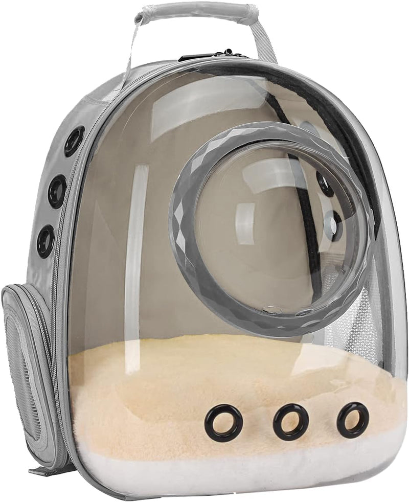 Bubble Cat Carrier Backpack - Grey / Backpack