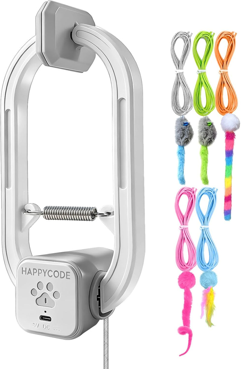 Automatic Interactive Cat Toy for Indoor Cats - Grey
