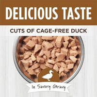 Instinct Healthy Cravings Natural Wet Cat Food Topper, Grain Free Recipe - Real Duck, 3 oz. Pouches (Pack of 24)