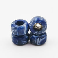 RACOFSB fingerboard wheels with bearings in black mix swirl color, set of 4 - view 8